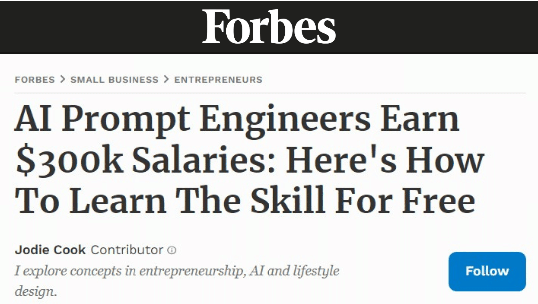 Forbes News Article